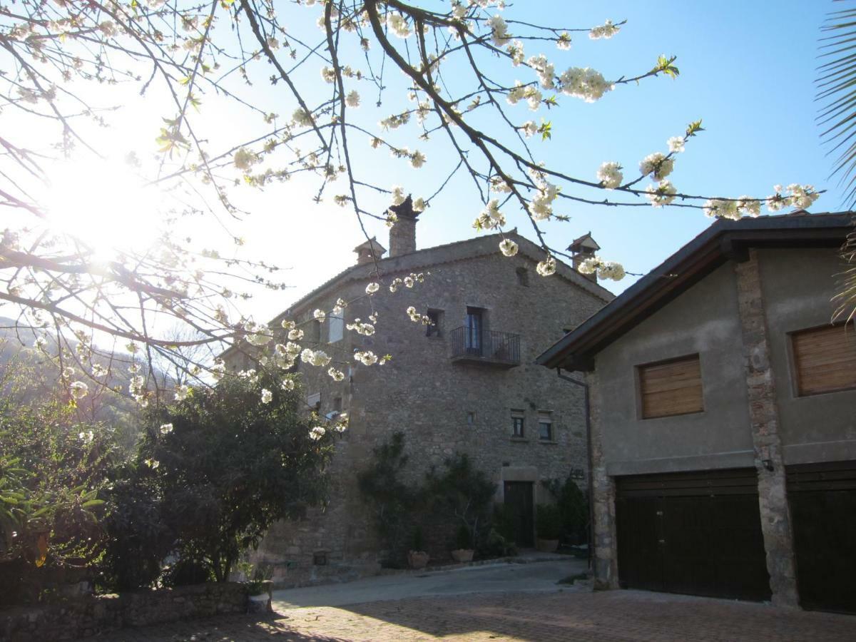 Mas El Llach La Vall de Bianya Exterior foto